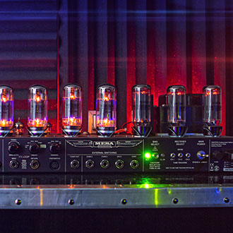 The awesome glow of the Triple Rectifier power section! 
